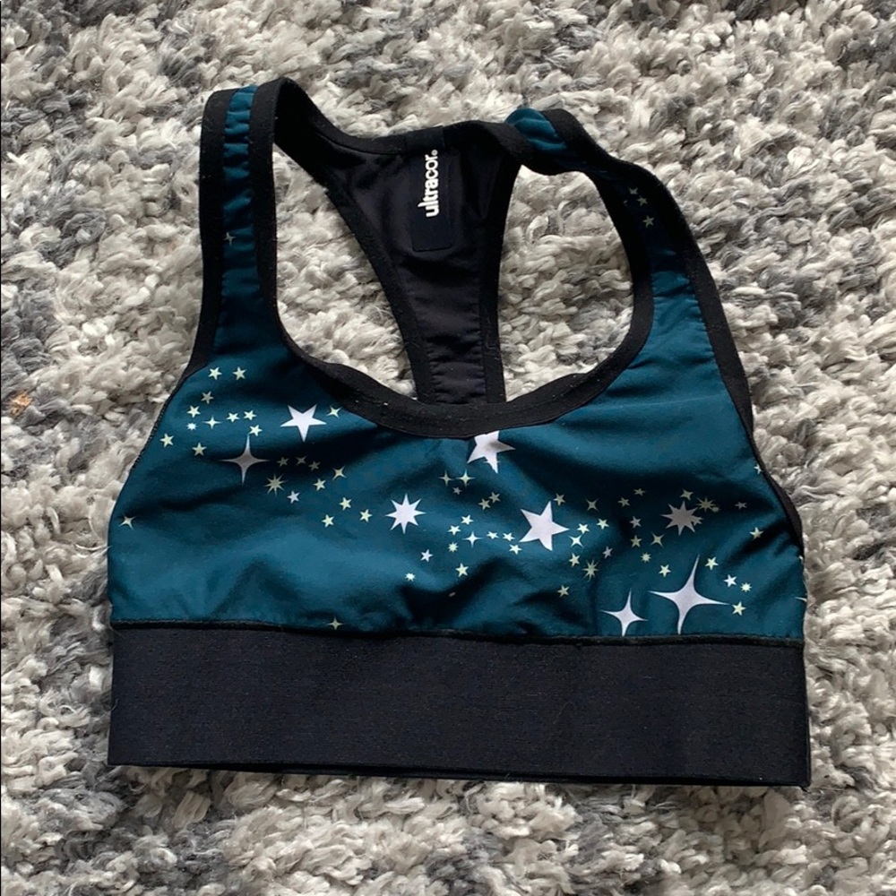 Ultracor turquoise sports bra